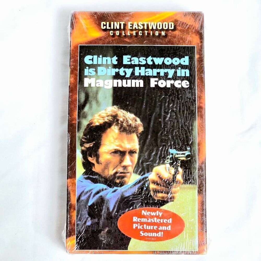 Clint Eastwood Magnum Force VHS (Dirty Harry Collection) NEW